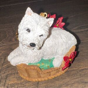 Danbury Mint Westie Wonderland “Waiting for Santa” West Highland Terrier